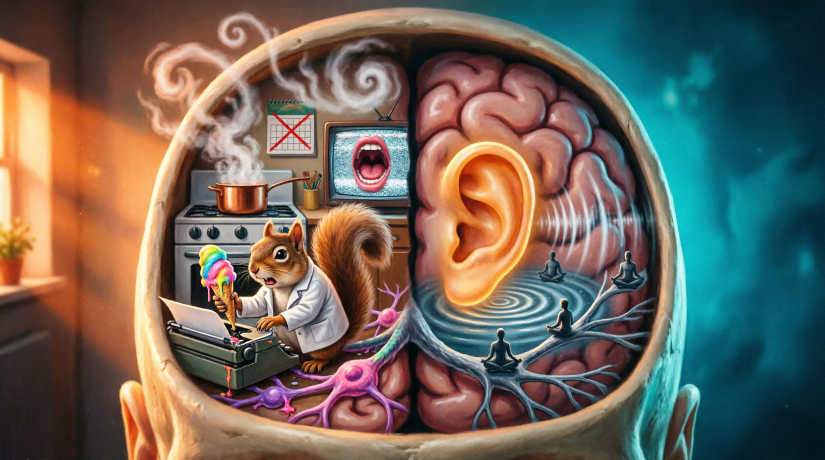 😅🔬🤯Ваш мозг — ужасный собеседникВаш мозг — ужасный собеседник